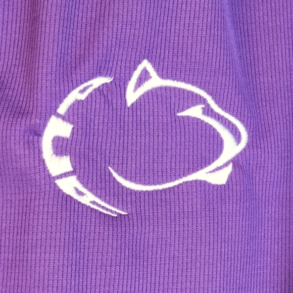 Nike Dri-Fit Purple/White Polo With Embroidered Logo Mens Size Medium - Picture 3 of 9